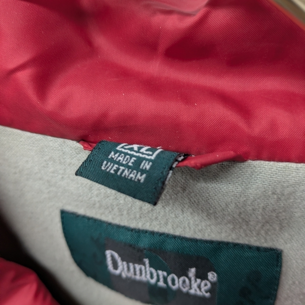 Dunbrooke Men's Red Windbreaker Jacket - Picture 6 of 8